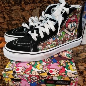 Limited edition super mario vans